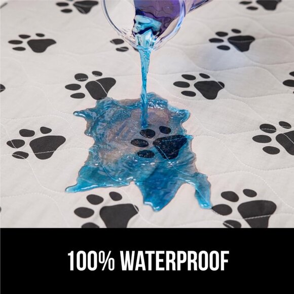 Washable Puppy Pads, 40x26, Slip Resistant Dog Crate Mat, Waterproof Cloth Pee P - Picture 3 of 9